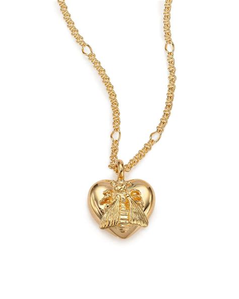 Gucci Icon Heart Pendant Necklace .